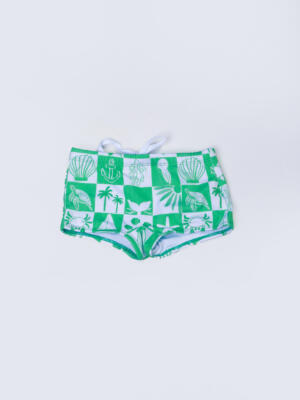 Sunga Boxer Azulejo Marítimo