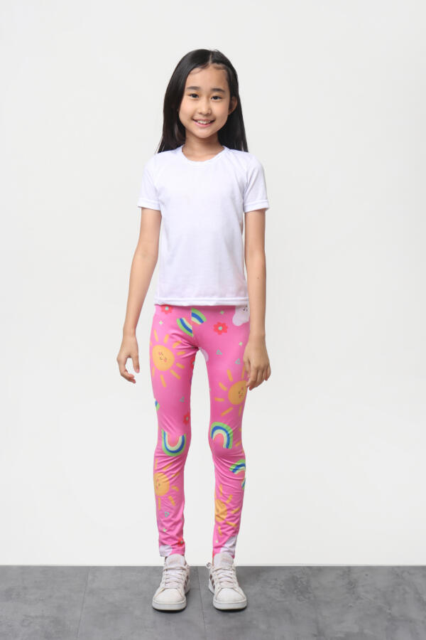 Legging Rainbow Rosa