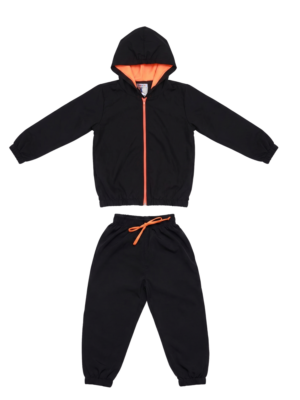 Conjunto corta-vento preto