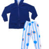 conjuntocorta Conjunto corta-vento azul royal